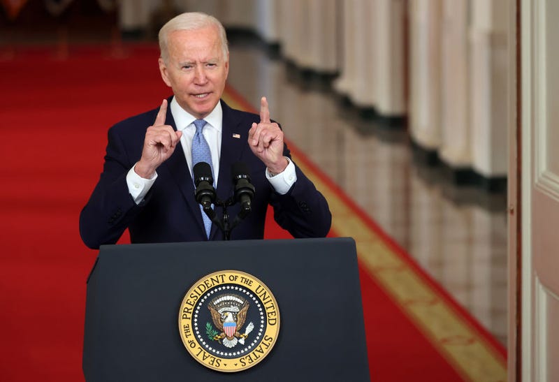 Addressing the nation, a defensive President Joe Biden on Tuesday called the U.S. military airlift to extract more than 120,000 Afghans, Americans and other allies to end a 20 year war an “extraordinary success.”