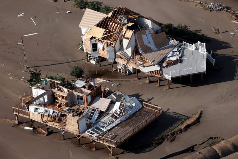 Hurricane damage