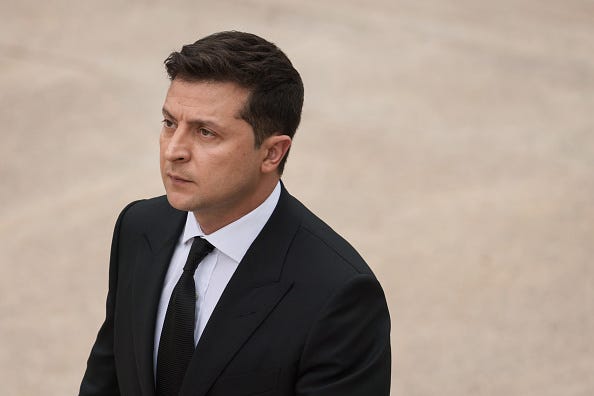 Ukrainian President Volodymyr Zelenskyy