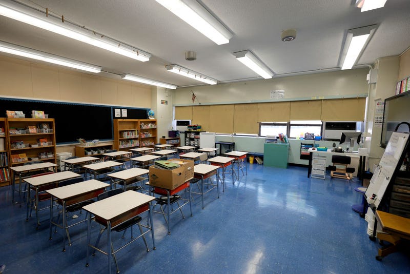 Empty school room