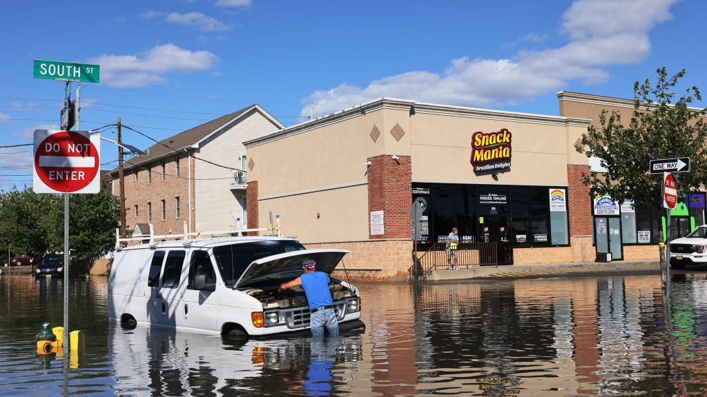 Biden approves major disaster declaration for NY, NJ over Ida