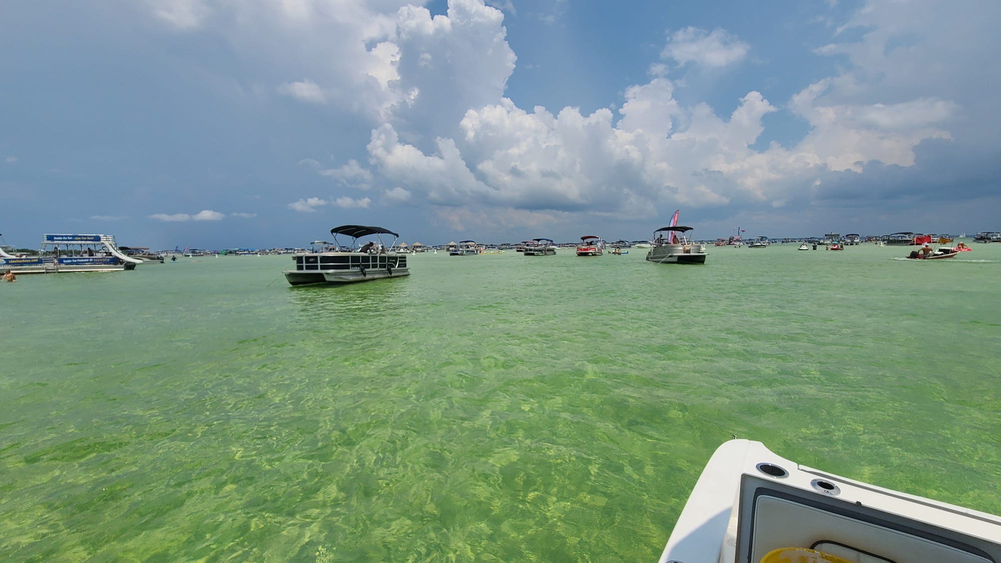 Viral video appears to show people fighting in Crab Island waters