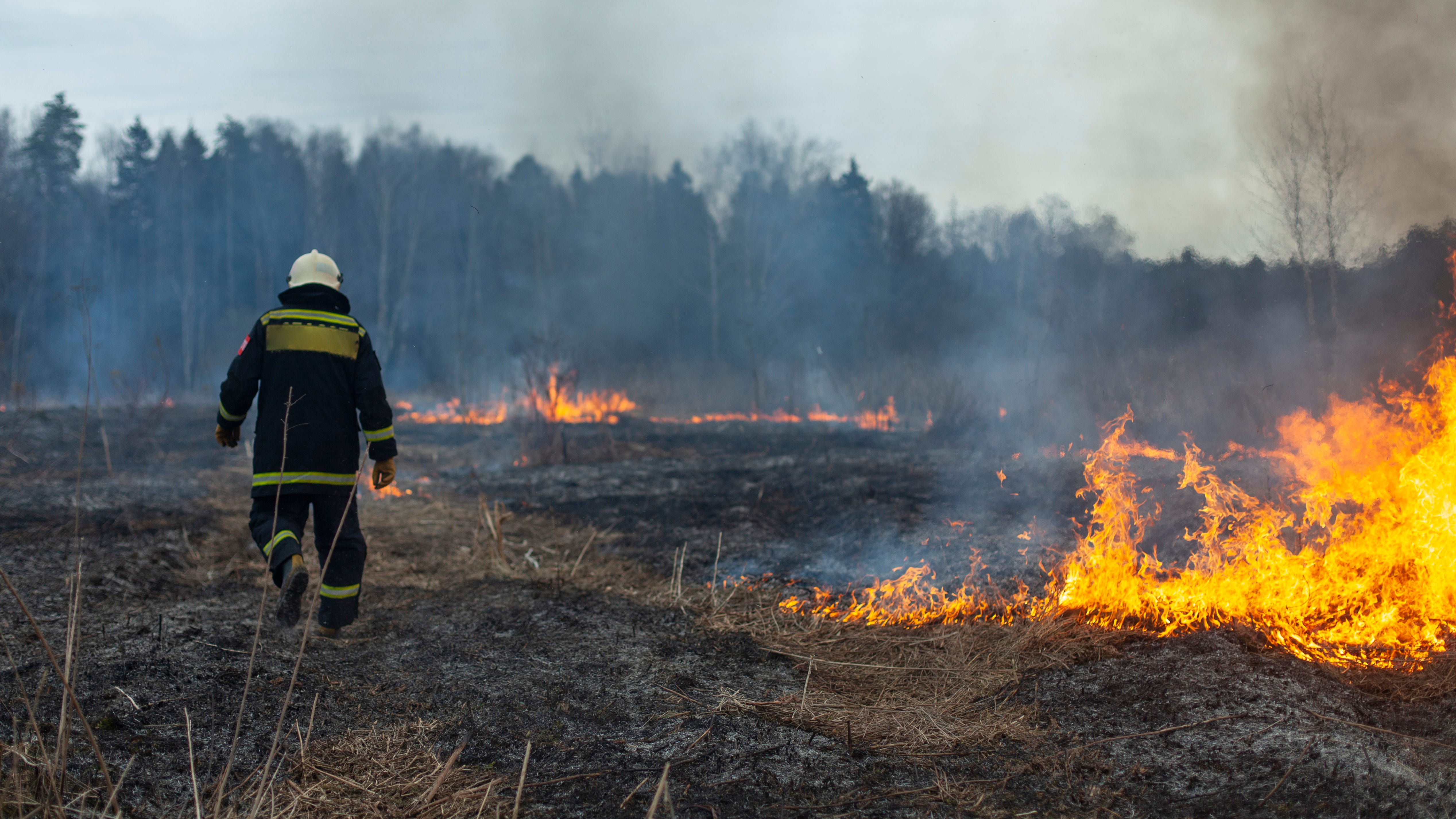 Mecca Elementary School evacuates as wildfire spreads