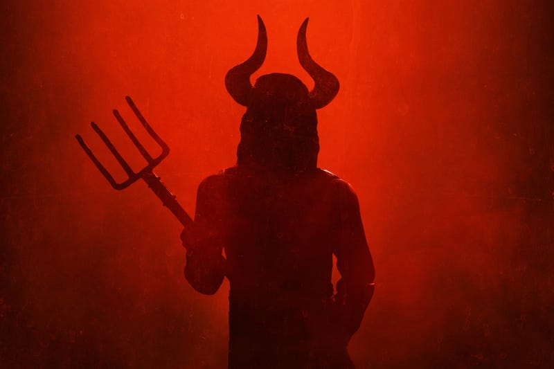 Satan stock image.