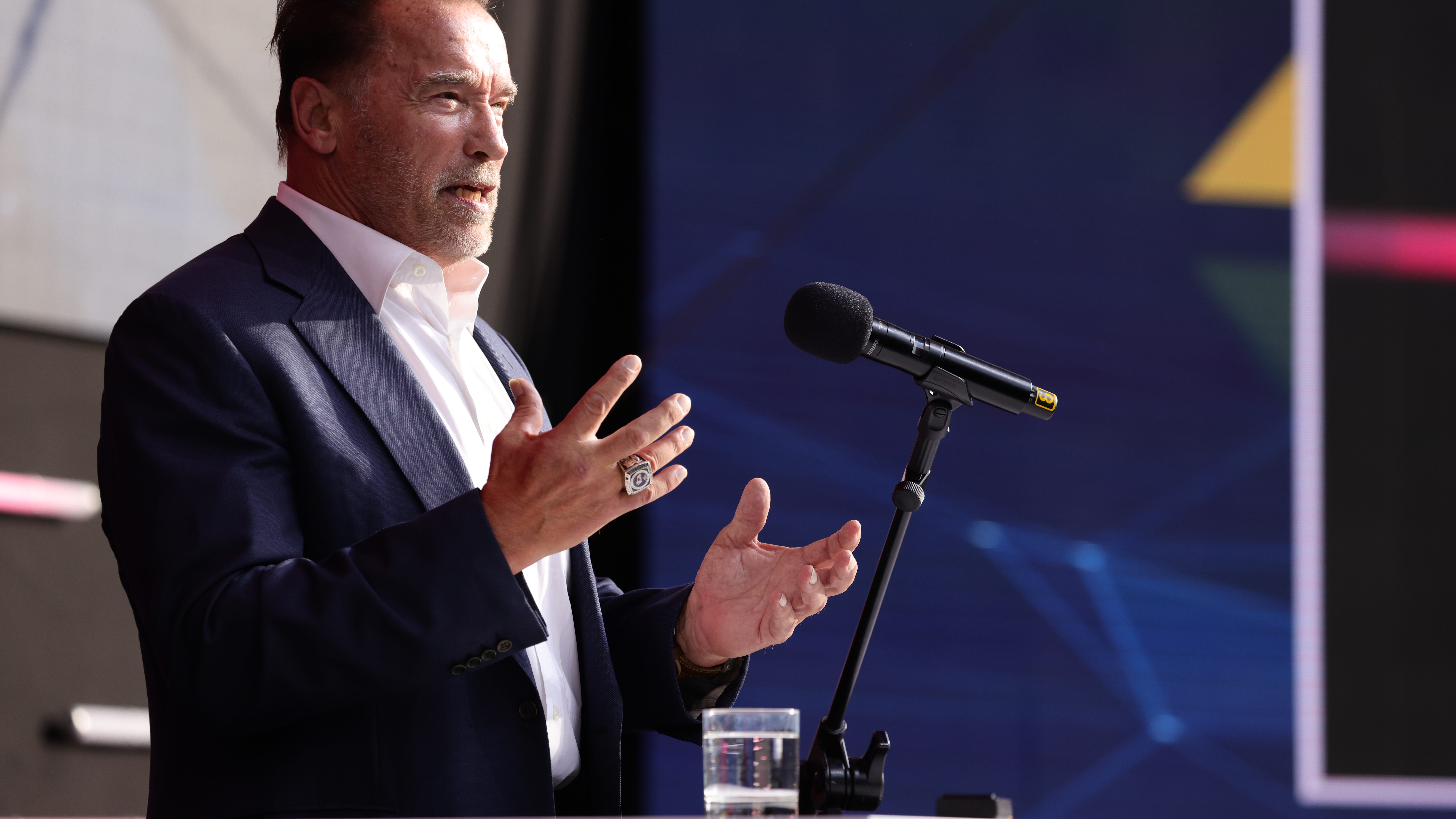 Russian state TV blasts Schwarzenegger after video appeal to country's citizens