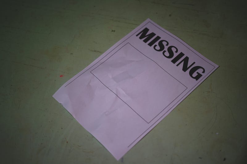 Missing person search paper.