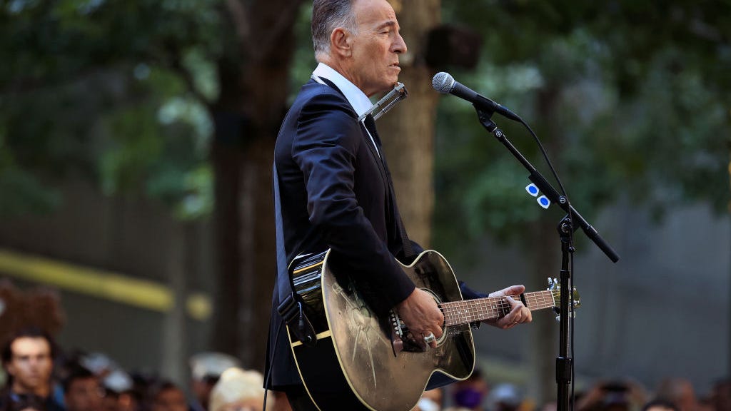 Bruce Springsteen performs 'I'll See You in My Dreams' at 9/11 ceremony in NYC