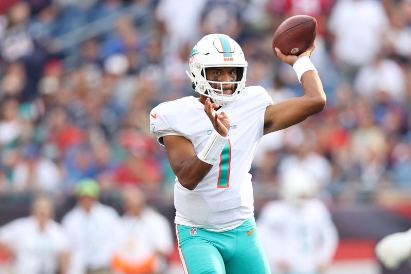 Dolphins QB Tua Tagovailoa.