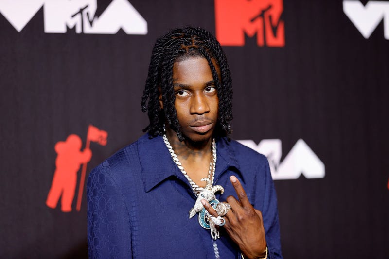 Polo G attends the 2021 MTV Video Music Awards at Barclays Center on Sept. 12, 2021 in Brooklyn.