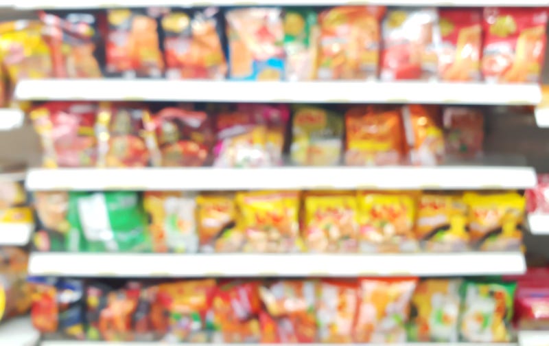 Inside a convenience store