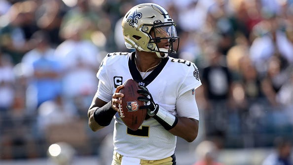 Dennis Allen gives latest on Jameis Winston's foot injury