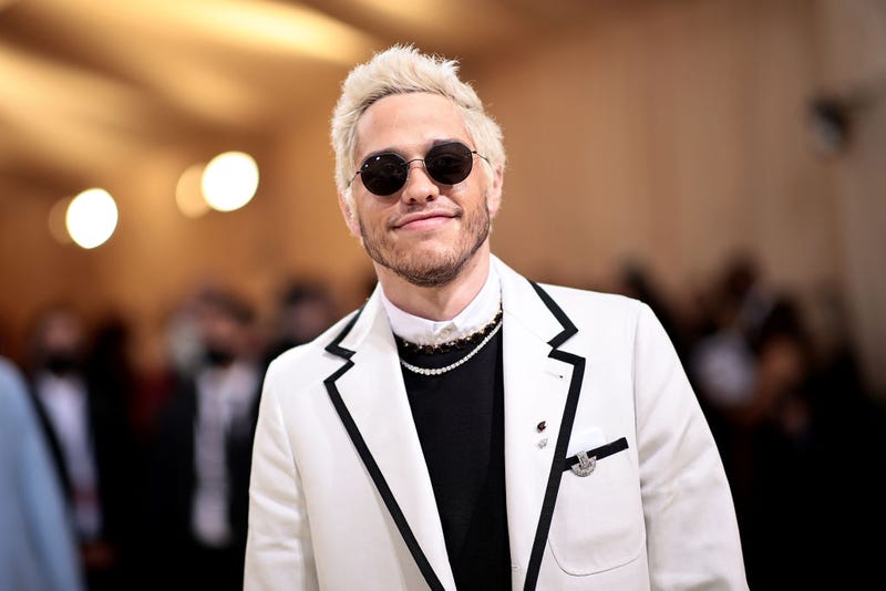 Pete Davidson attends The 2021 Met Gala Celebrating In America: A Lexicon Of Fashion at Metropolitan Museum of Art on September 13, 2021 in New York City.