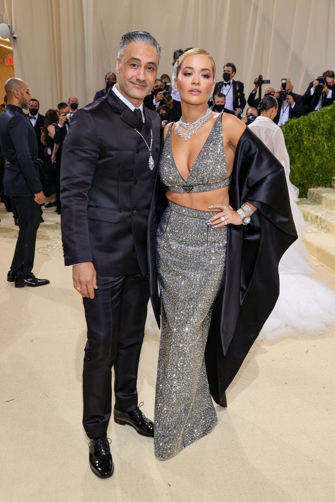 Taika Waititi and Rita Ora