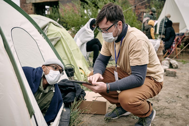 Homeless services workers often don't earn a living wage