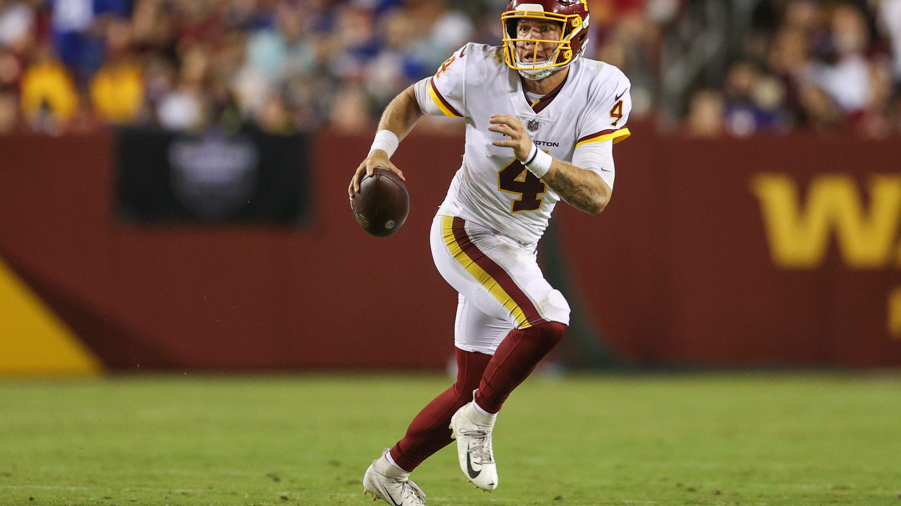 Ron Rivera on why Taylor Heinicke's 'more dangerous' in games than in practice