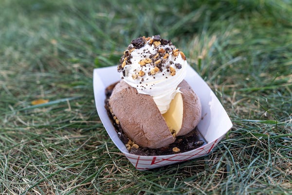Potato Ice Cream, a novelty ice cream dish found in Boise Idaho
