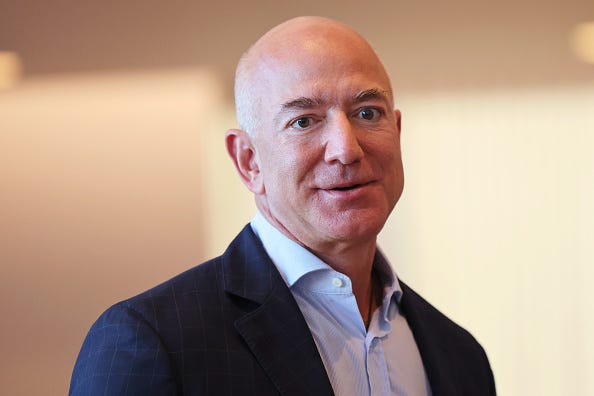 Amazon founder Jeff Bezos.