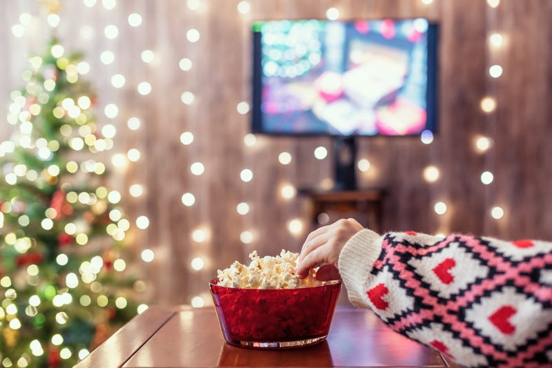watching christmas movie