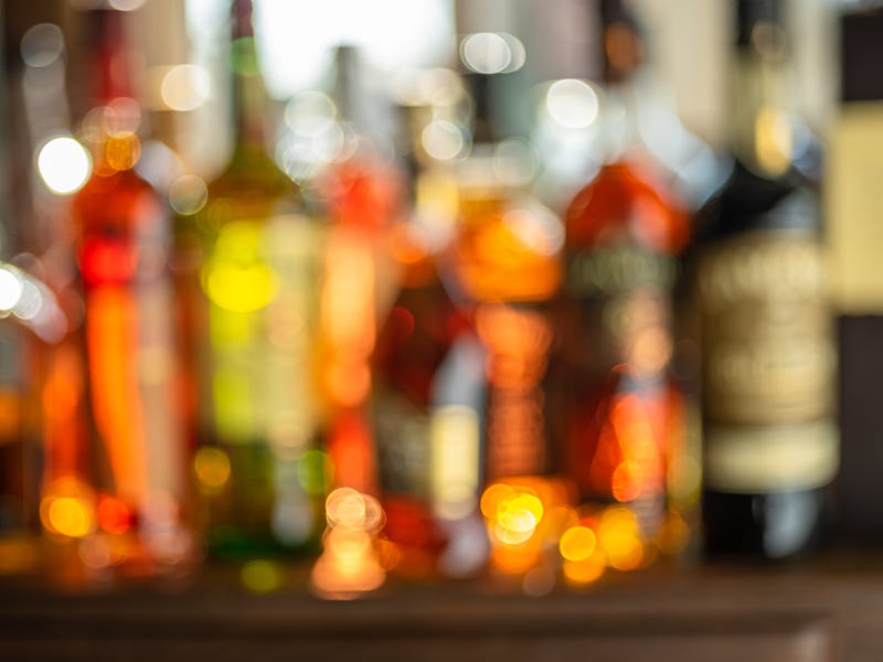 alcoholic bottles