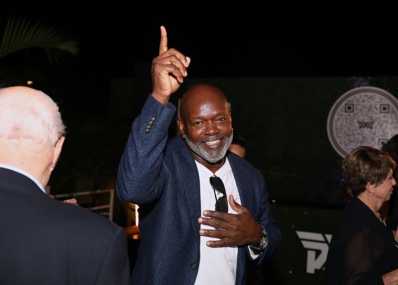 Emmitt Smith attends the PXG Dallas Grand Opening at PXG Dallas on September 23, 2021 in Plano, Texas. 