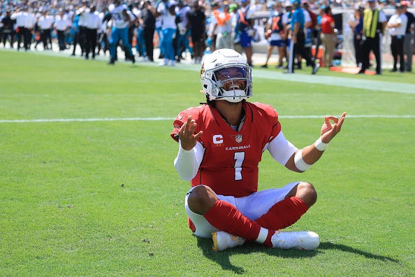 Kyler Murray is the No. 11 quarterback for the 2022 NFL season. 