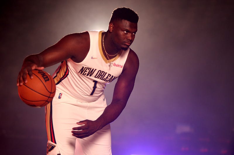 Pelicans star Zion Williamson.