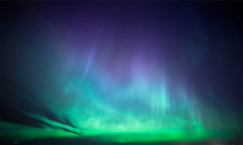 The Northern Lights. 