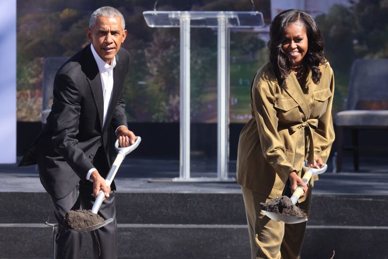 Barack and Michelle Obama