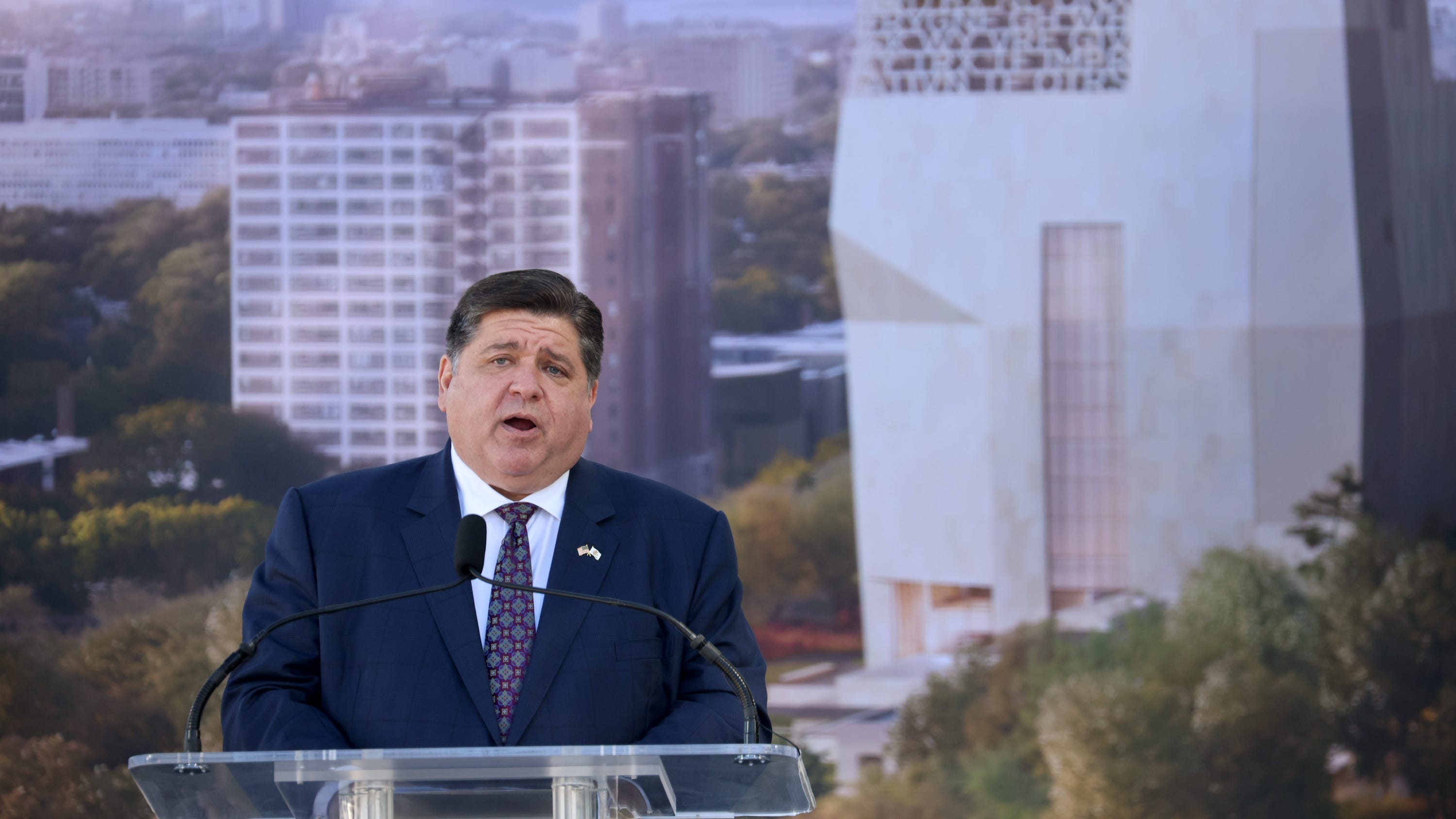 Gov. Pritzker takes stage at Democratic Party convention, conjecture regarding presidential aspirations continue to grow