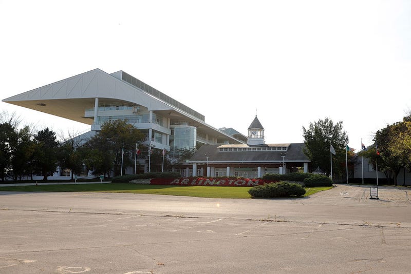 General exterior views at Arlington International Racecourse on September 29, 2021 in Arlington Heights, Illinois. The Chicago Bears have signed a purchase agreement for the property, a move that could see them leave their longtime home of Soldier Field.