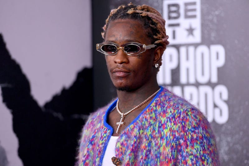 Young Thug attends the 2021 BET Hip Hop Awards at Cobb Energy Performing Arts Center on October 01, 2021 in Atlanta, Georgia.