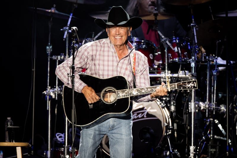 George Strait performs onstage during Austin City Limits Festival at Zilker Park on Oct. 1, 2021, in Austin, Texas.