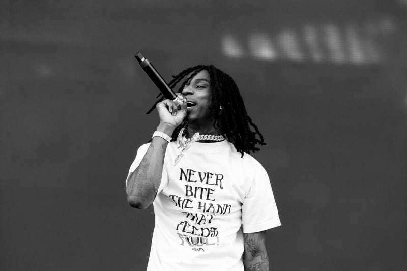 Polo G performs onstage during Austin City Limits Festival at Zilker Park on October 03, 2021 in Austin, Texas.