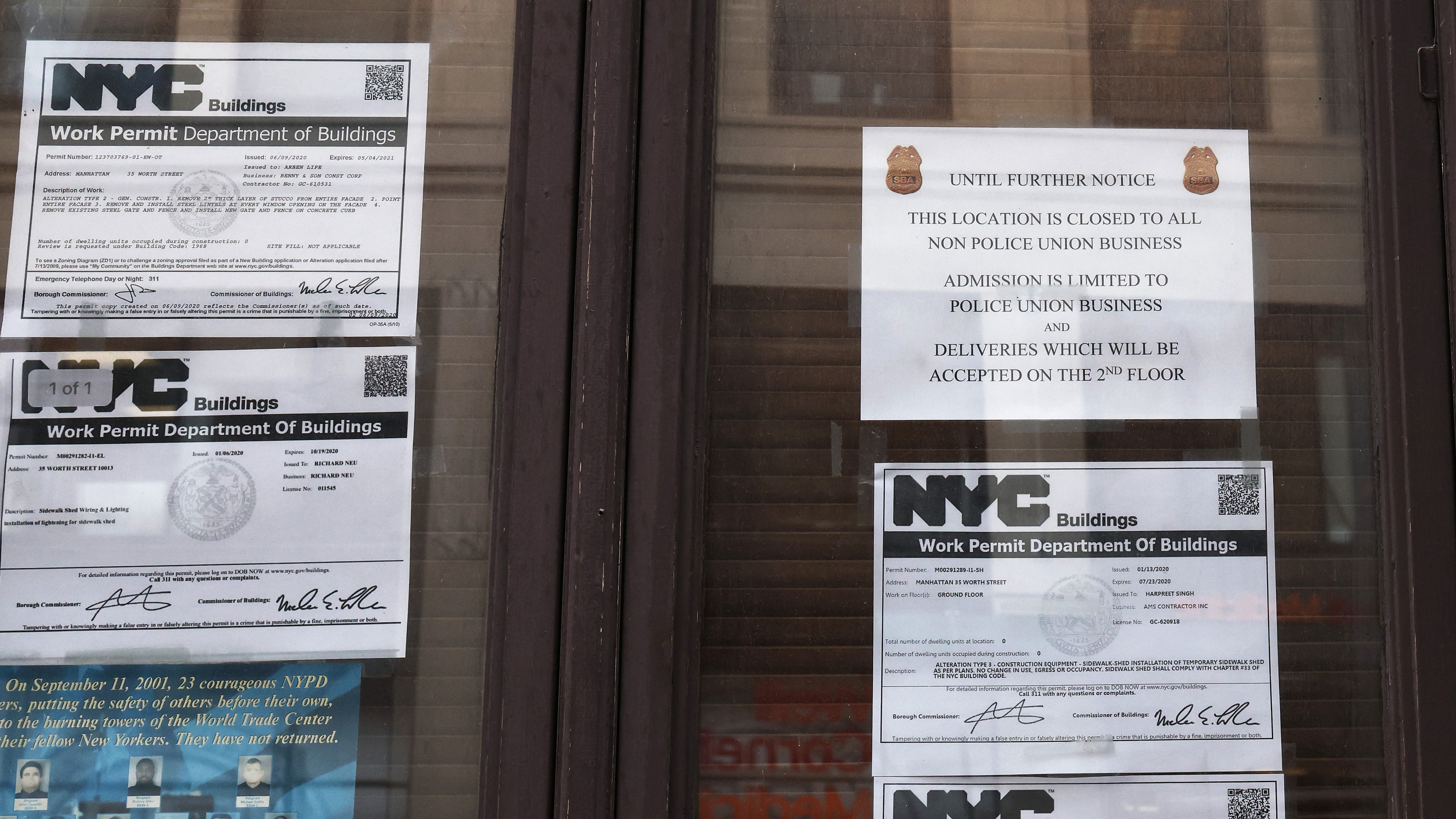 NYPD union sues former boss for $1M after arrest