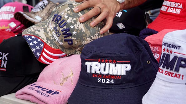 Miami police fliers for paying tickets list a website for Trump 2024 merch on accident