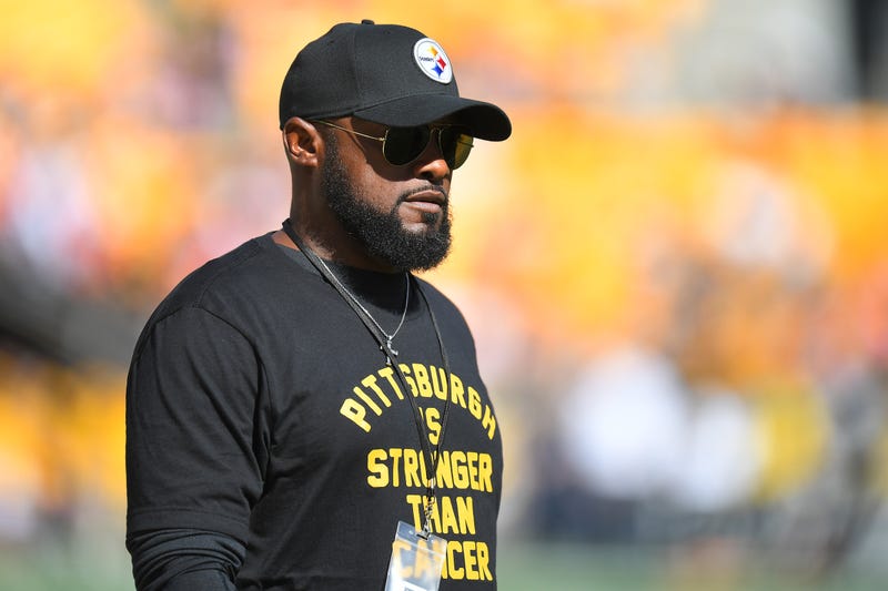 Steelers head coach Mike Tomlin.