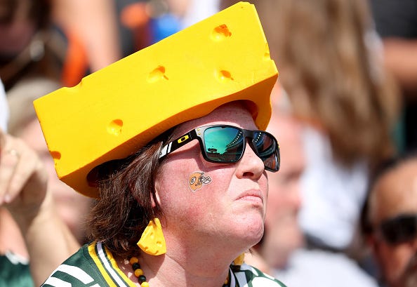 A Green Bay Packers fan.