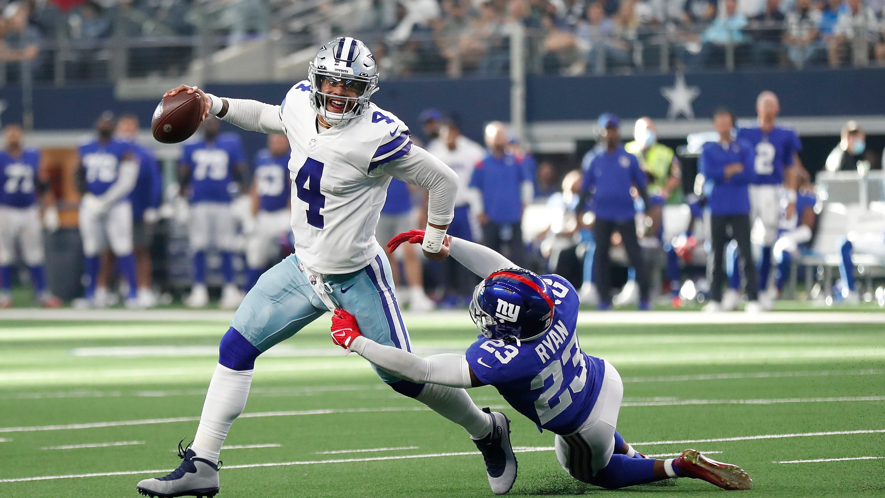 Logan Ryan reveals why he and Dak Prescott shared a moment after Giants-Cowboys