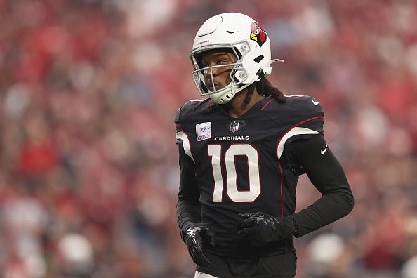 DeAndre Hopkins and the Cardinals will play on Thursday Night Football. 