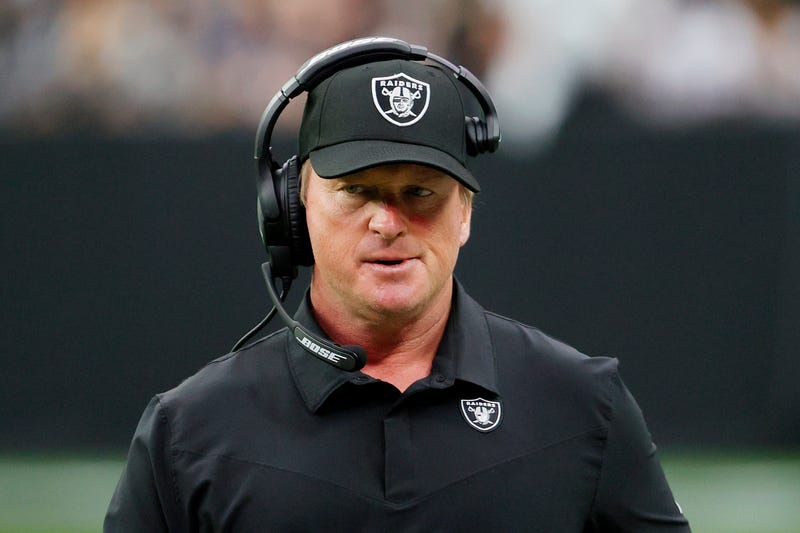 Former Raiders head coach Jon Gruden.