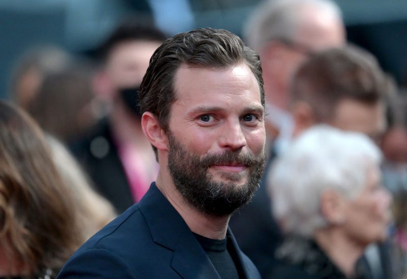 Jamie Dornan attends the "Belfast" European Premiere during the 65th BFI London Film Festival at The Royal Festival Hall on October 12, 2021 in London, England.
