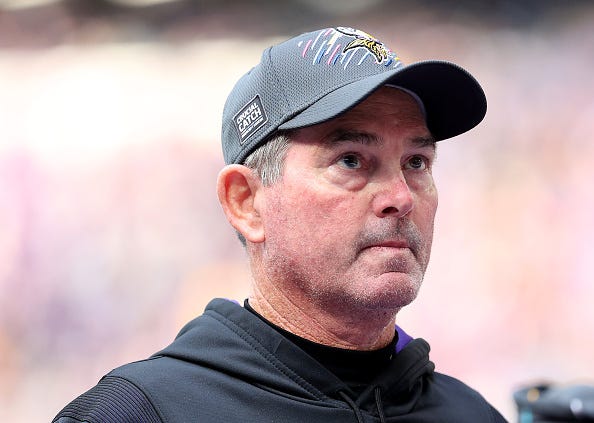 Head coach Mike Zimmer.