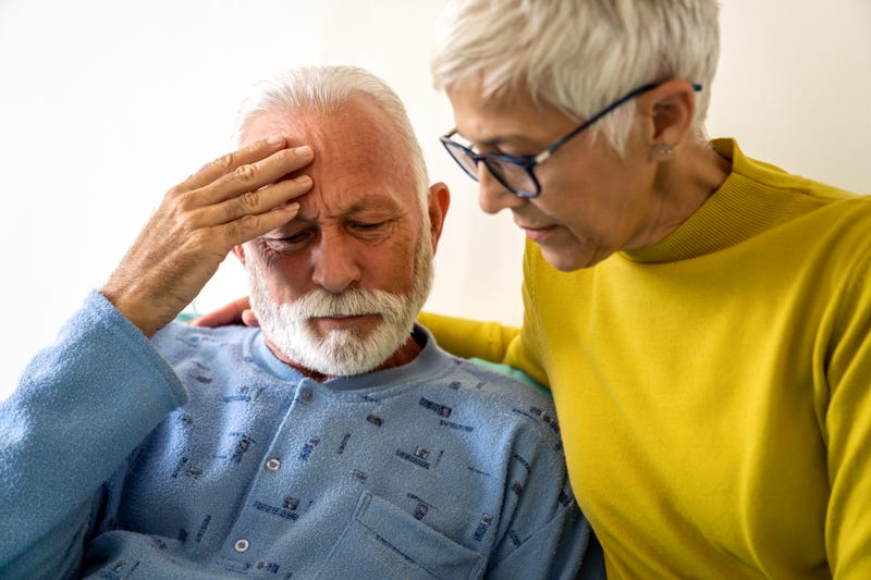 couple coping with Alzheimer's diagnosis