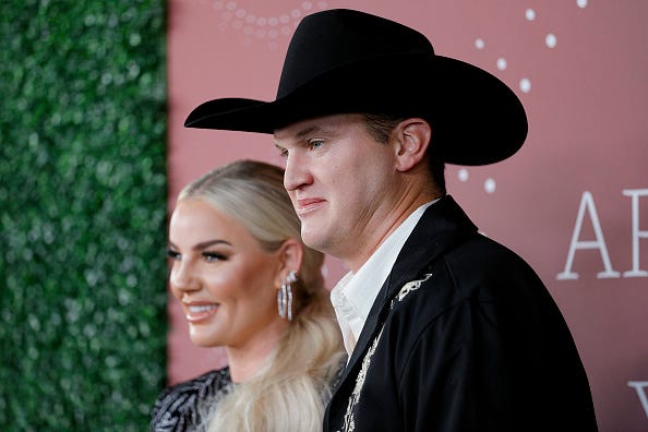 Jon Pardi and wife Summer Duncan Pardi