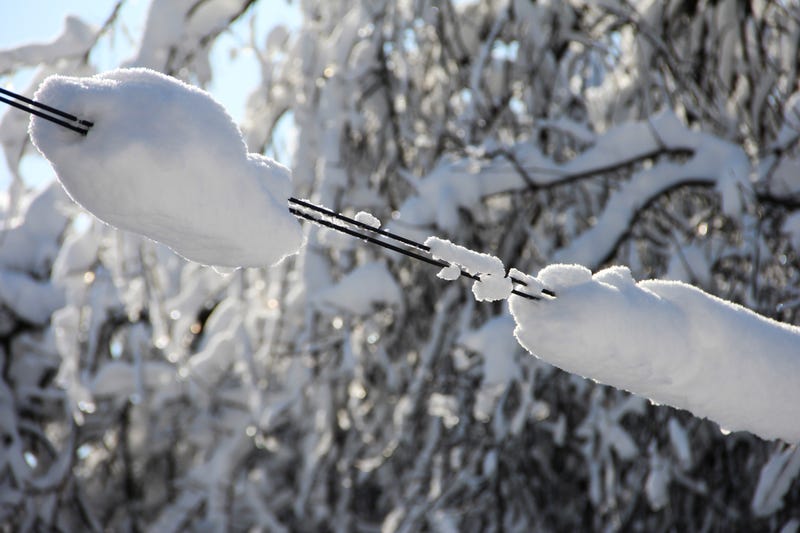 The number of power outages in Metro Detroit has jumped to over 5,000 as residents dig out of Wednesday's winter storm that dumped 3 to 7 inches of snow across the listening area.