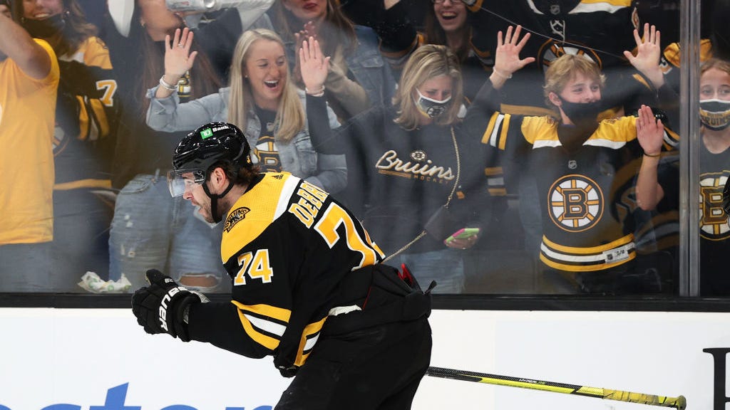 The Jake DeBrusk bounce-back season is off to a promising start