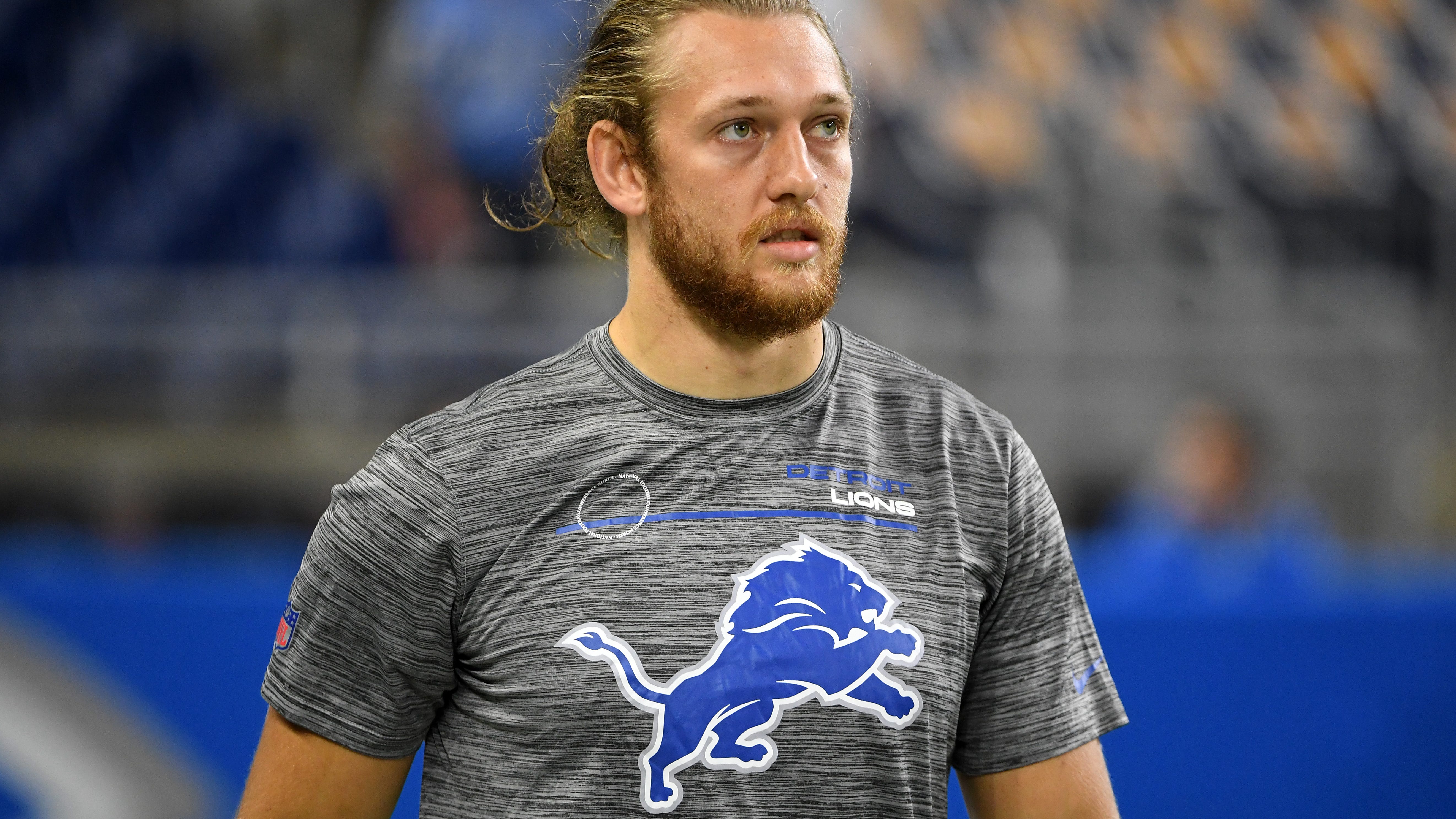 T.J. Hockenson: "I just want to win." Preferably in Detroit.