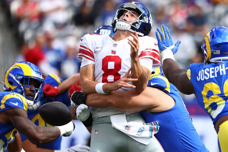 Giants QB Daniel Jones.