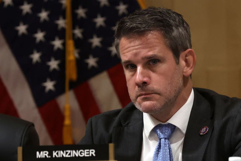 Rep. Adam Kinzinger (R-IL), one of five Republican representatives who voted in favor of gun legislation on June 8, 2022.