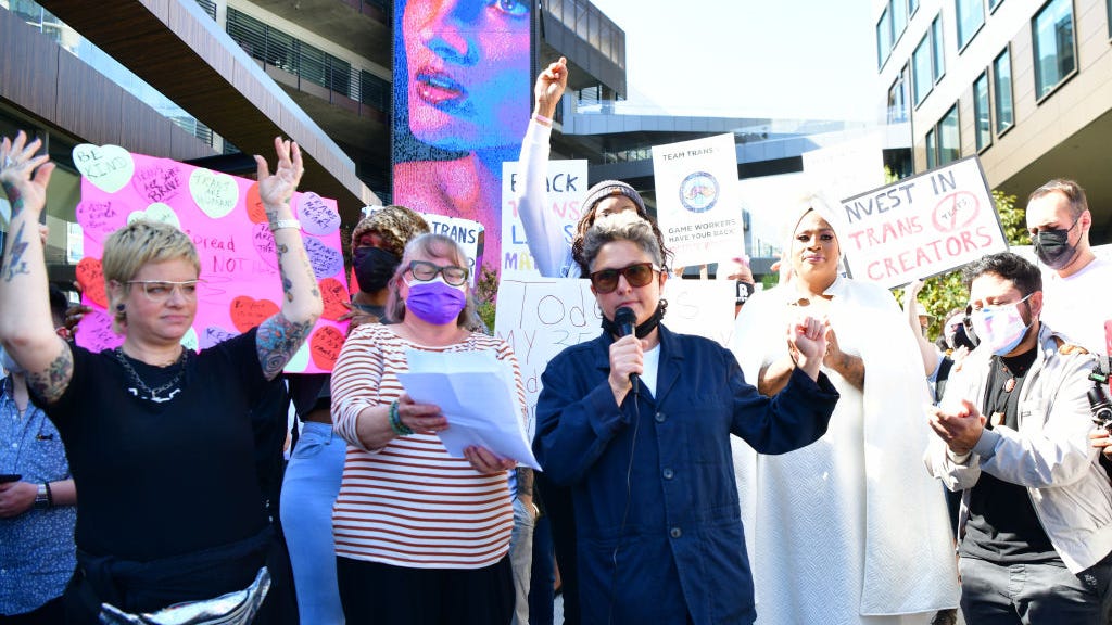 Netflix employees walk out over Dave Chappelle special, protest outside headquarters